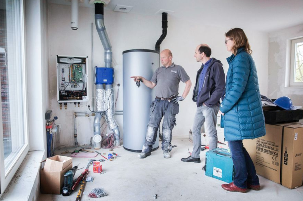 warmtepomp installeren