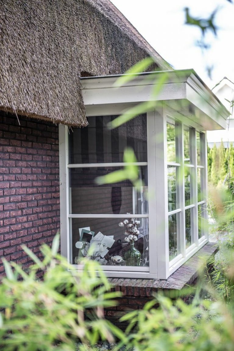 Kunststof kozijn erker