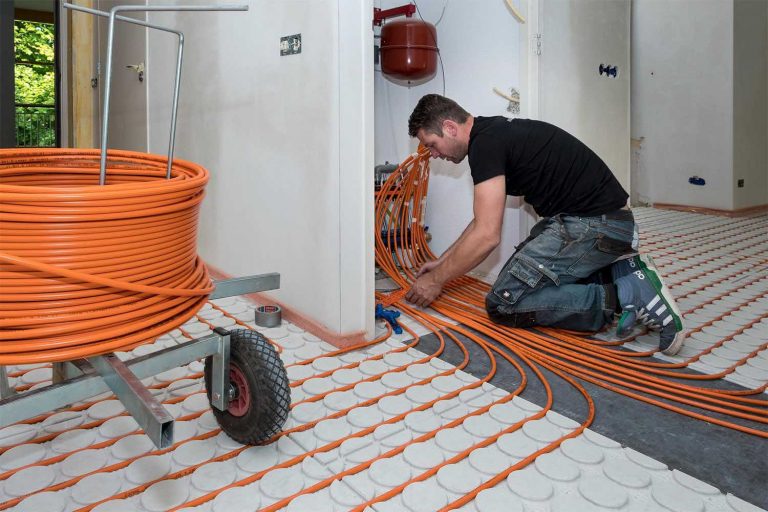 vloerverwarming keuken